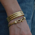 Wishbone Clasp Bangle