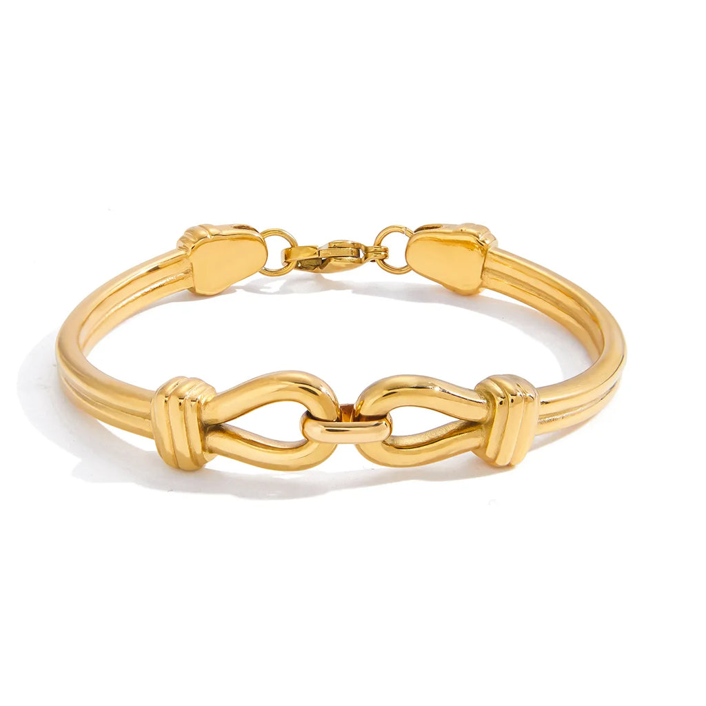 Wishbone Clasp Bangle