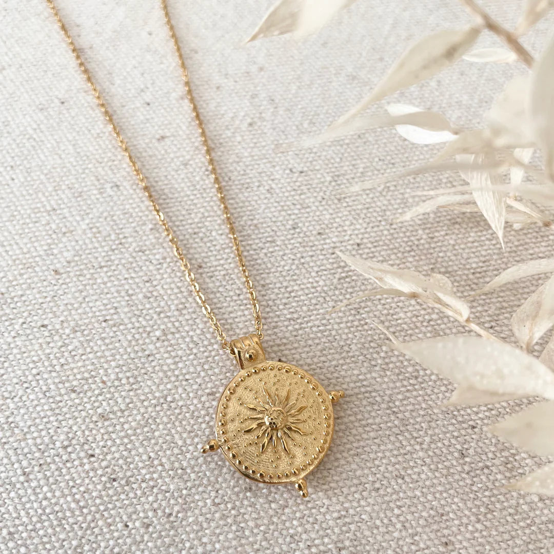 Golden Compass Necklace